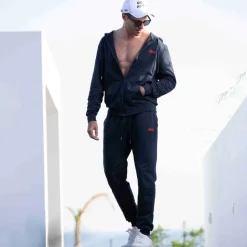 Veste Sport Coton Bleu Marine