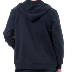 Veste Sport Coton Bleu Marine