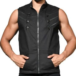 Veste Zipper Special Forces Noire